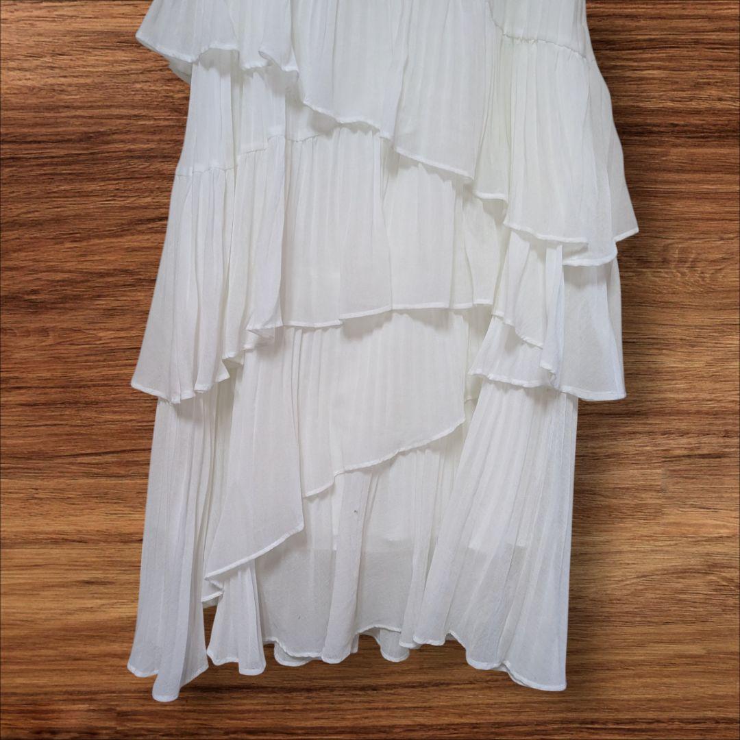 SNIDEL Sustainableプリーツティアードスカート IA441