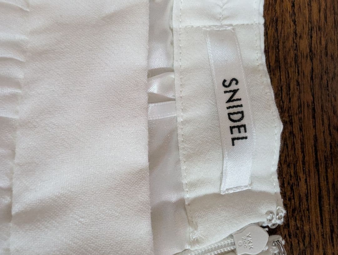 SNIDEL Sustainableプリーツティアードスカート IA441