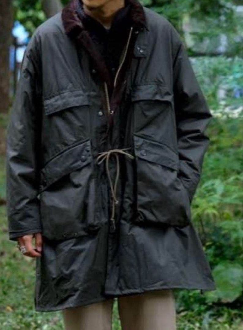 KAPTAIN SUNSHINE × BARBOUR トラベラーコート　38