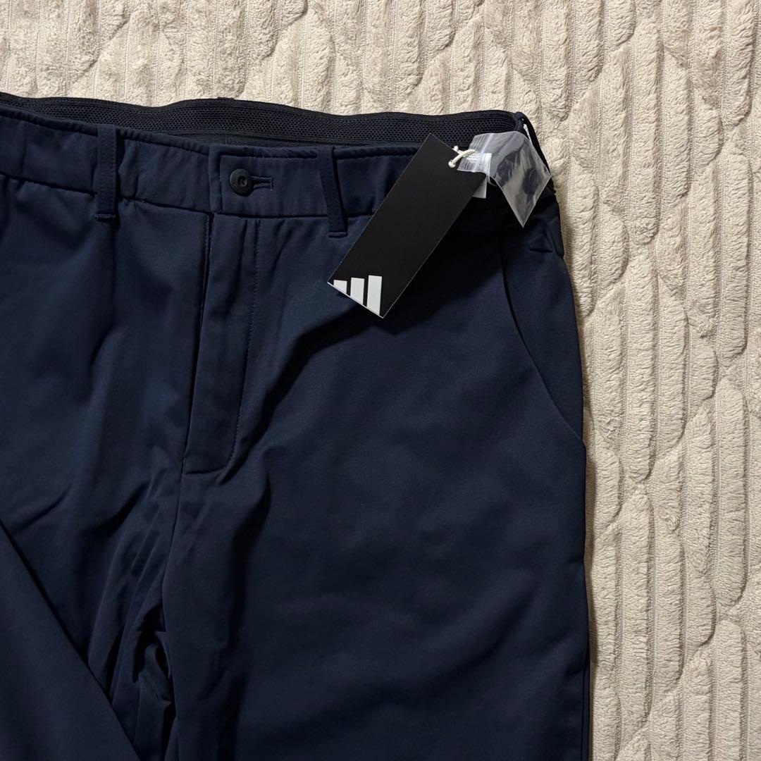 adidas テーラードジャケット パンツ スーツ 上下 セットアップ L 紺色