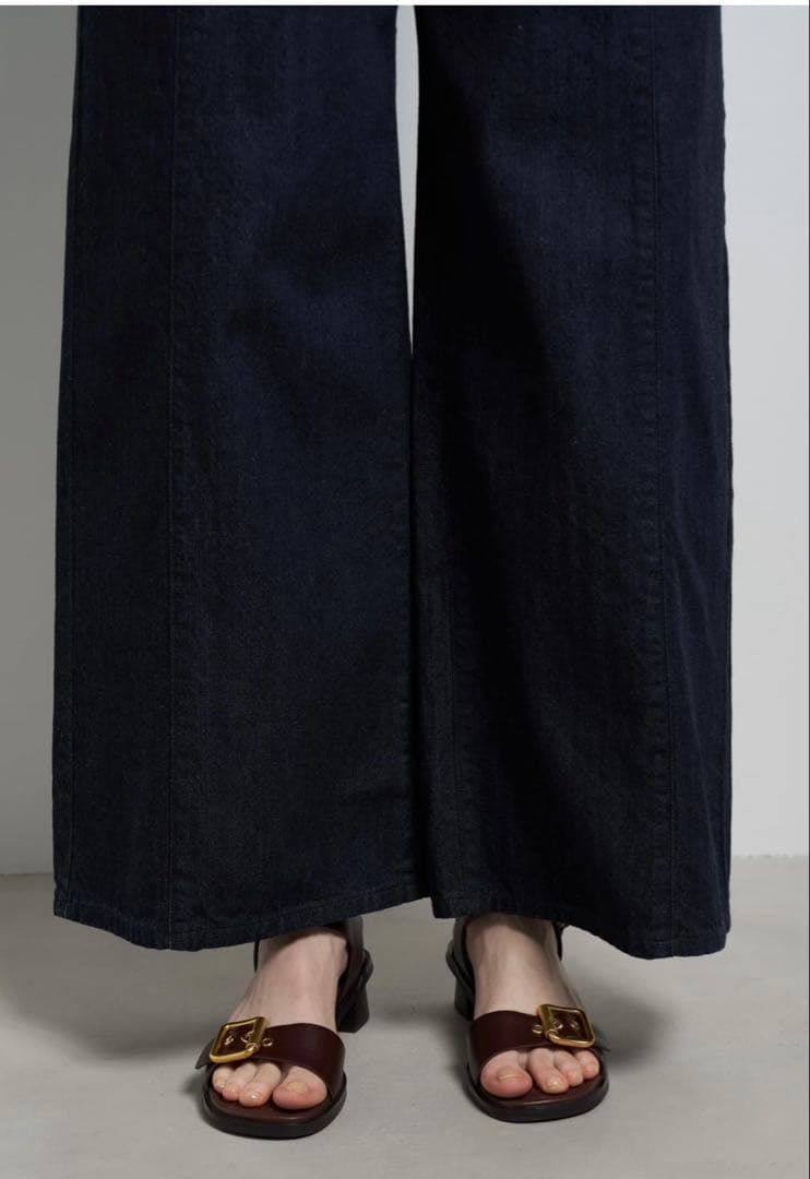 【公式完売品】Lee×LANVIN en Bleuデニムマリンパンツ　40