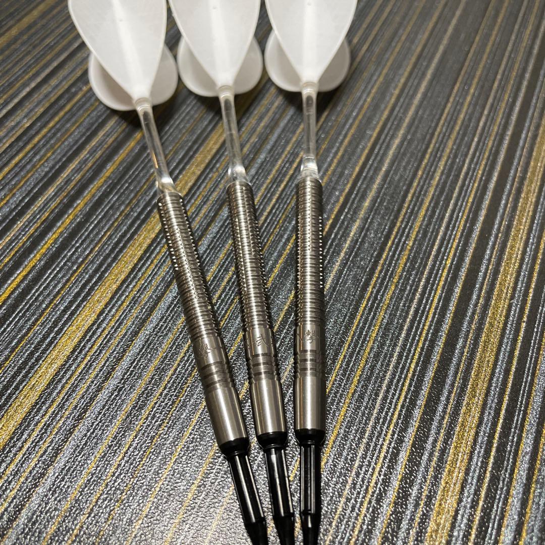 八撃一閃 弍翔 19g ソフトダーツ カットかなり強め ストレート バレル