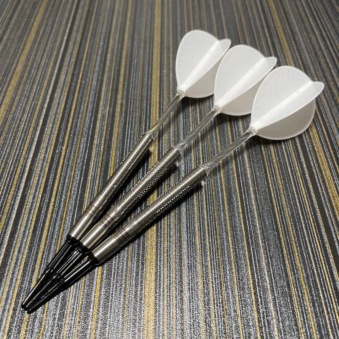 八撃一閃 弍翔 19g ソフトダーツ カットかなり強め ストレート バレル
