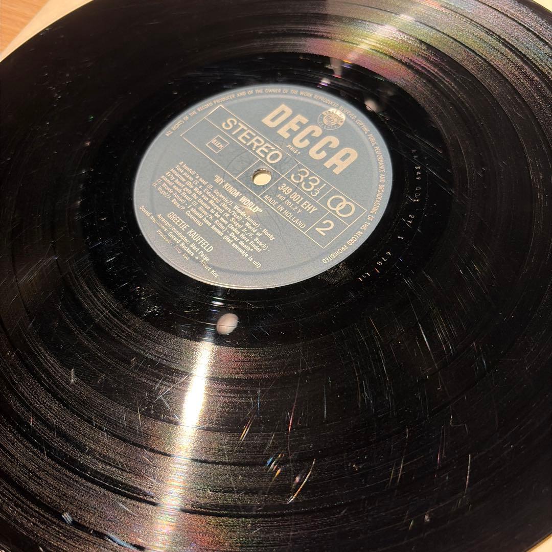 レコード greetje kauffeld my kinda world LP