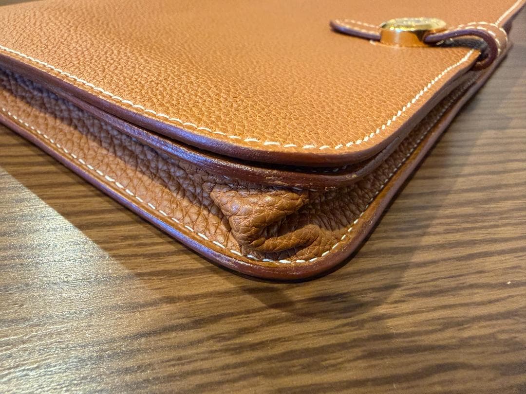 【HERMES エルメス】ドゴン ポッシュ　ウエストポーチ ゴールド金具