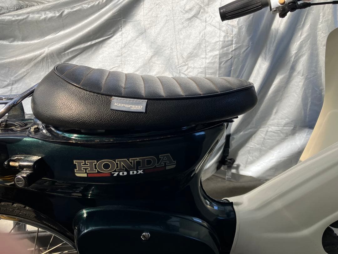 KEPSPEED スーパーカブ用 タックロール シングルシート　黒　中古品