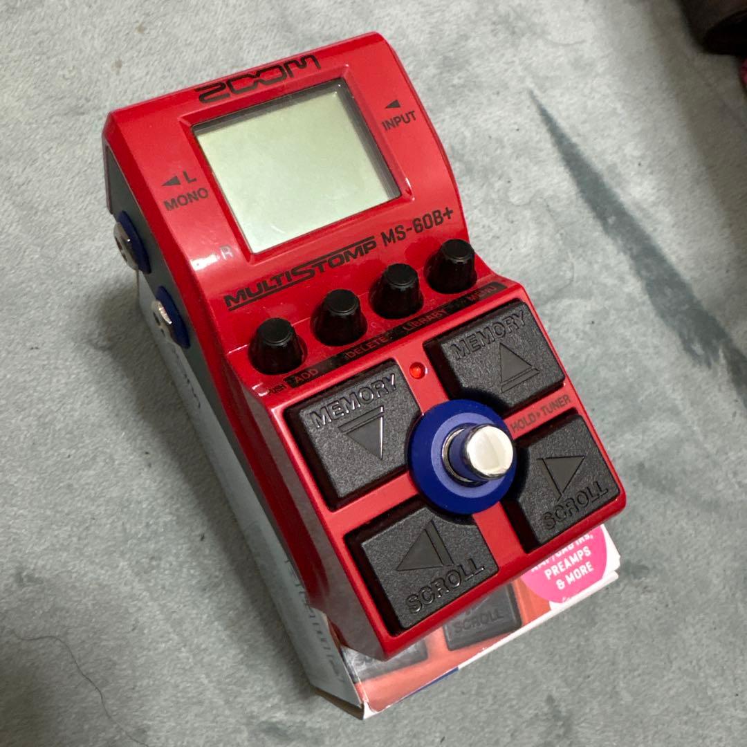 zoom MS-60B＋ ベースエフェクター
