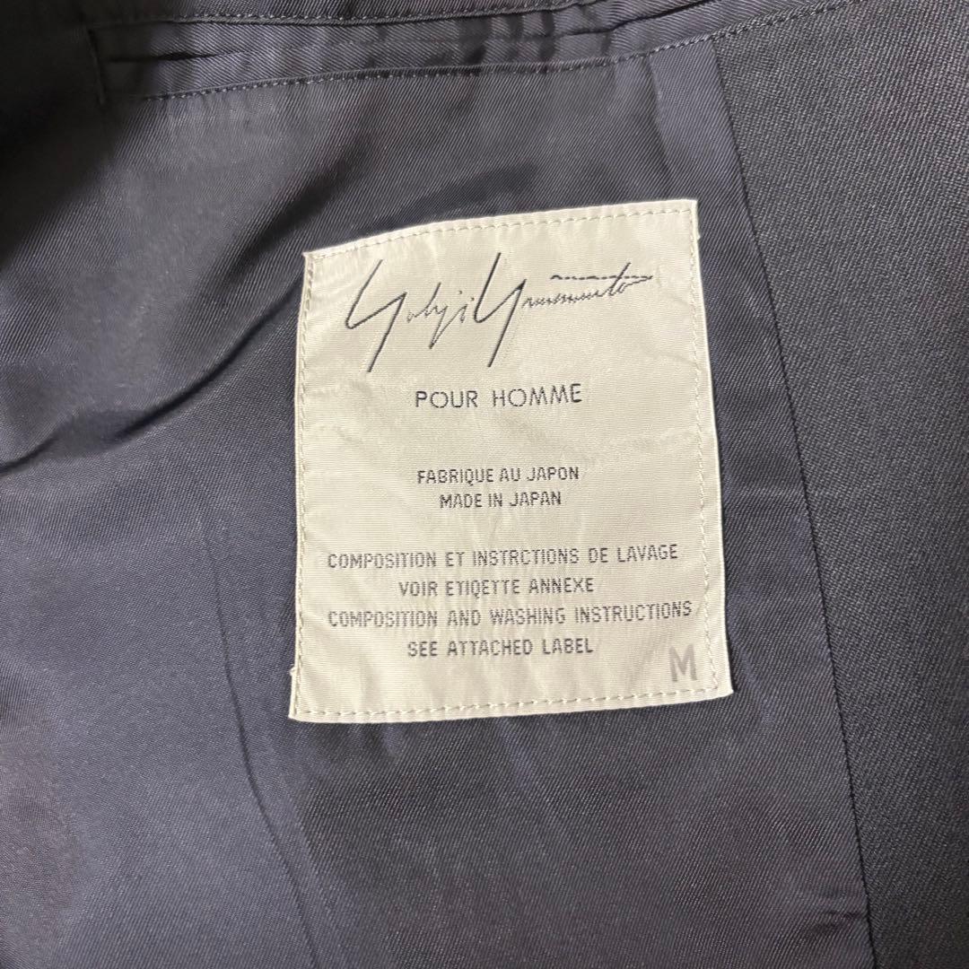 【希少93aw】Yohji Yamamoto ウールギャバ 4Bジャケット M