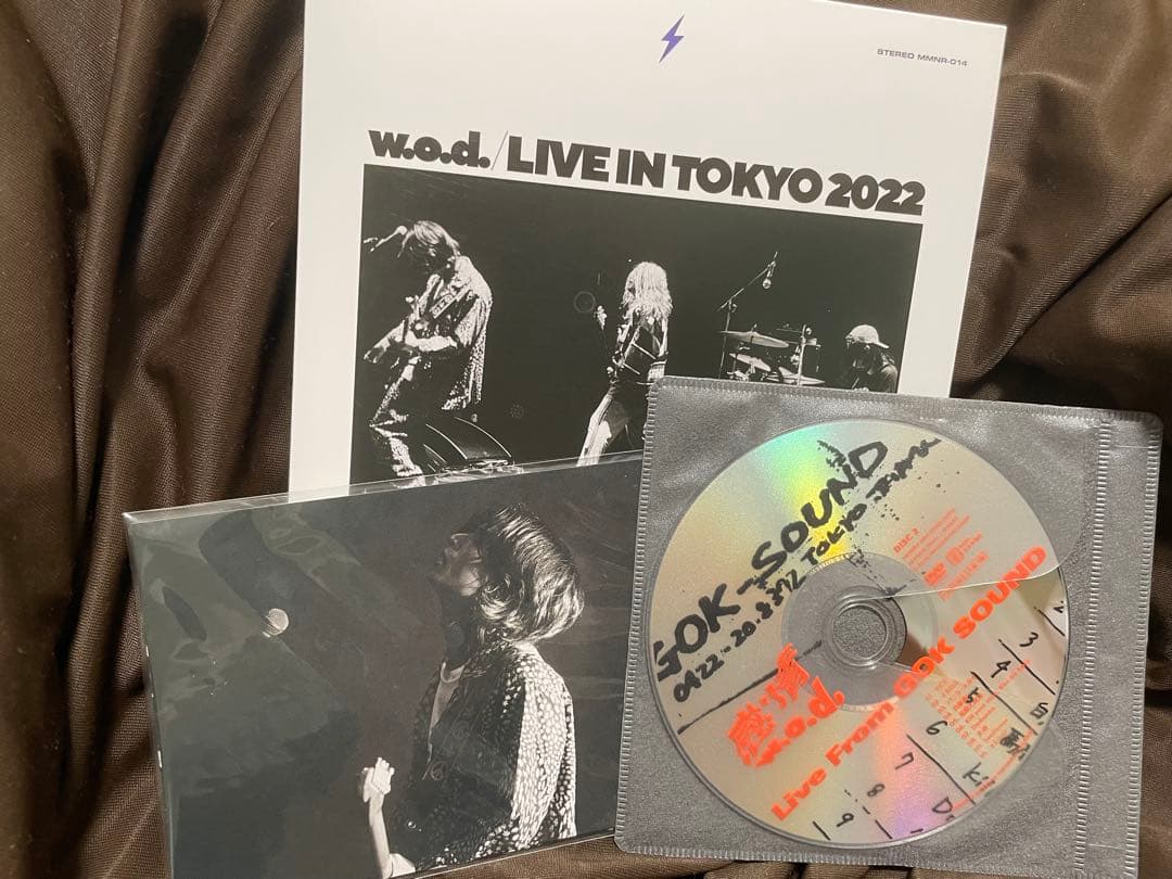 ★〈美品〉w.o.d. LIVE IN TOKYO 2022 CD+DVD★