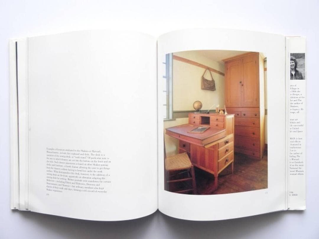 洋書◆シェーカー家具 写真集 本 インテリア 作品 内装