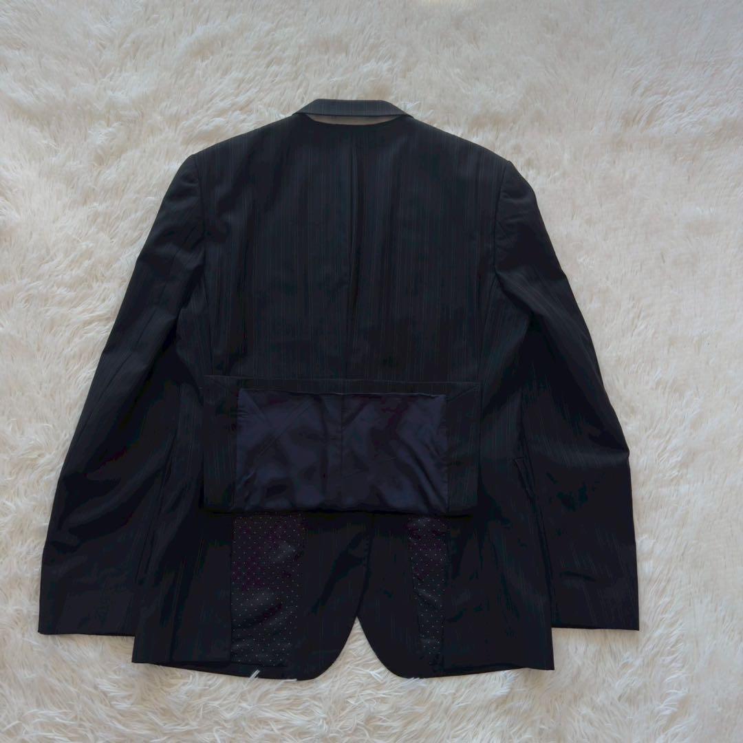 ポールスミス × Loro Piana✨テーラードジャケット シルク混　黒　XL