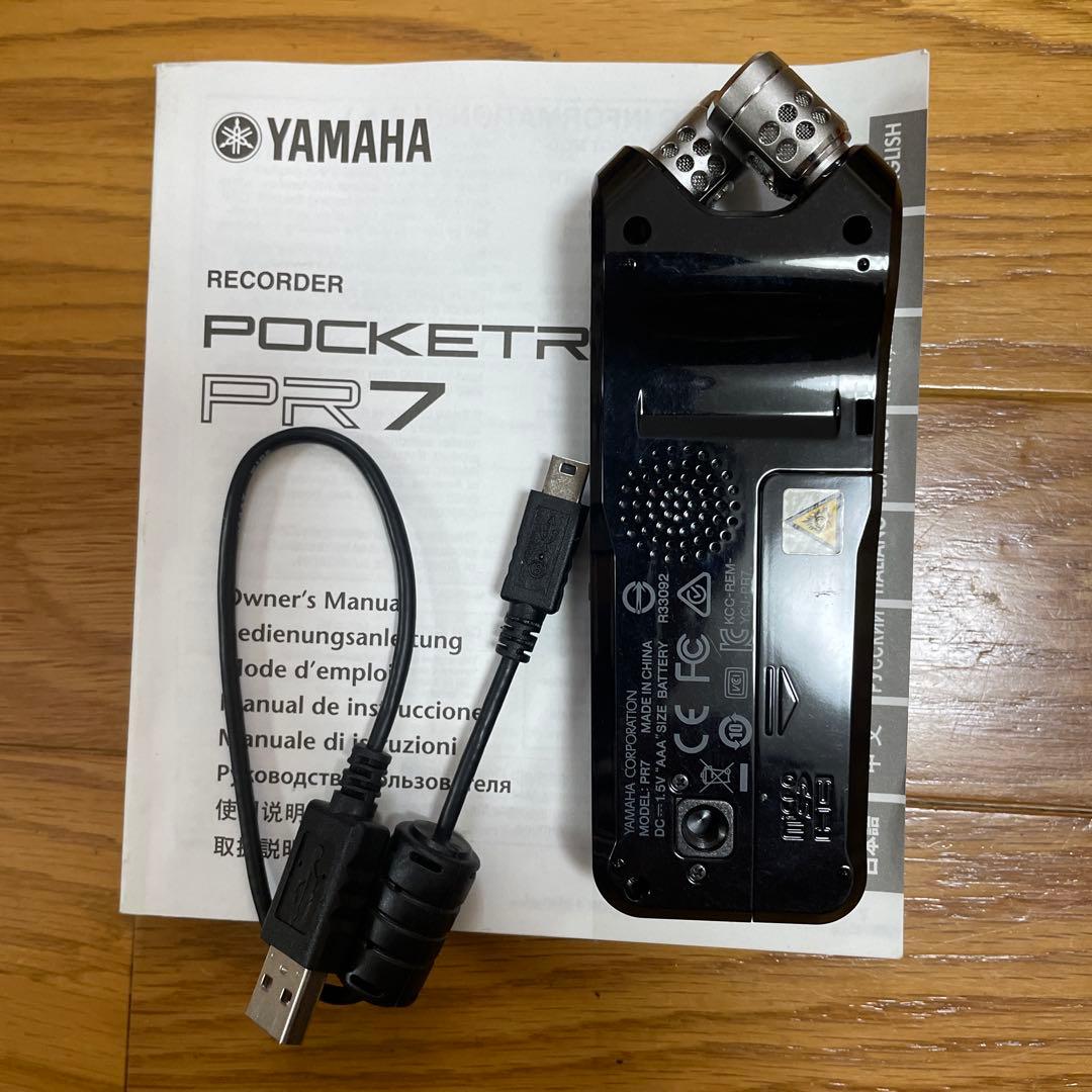 配信機器・PA機器・レコーディング機器 YAMAHA POCKETRAK PR7