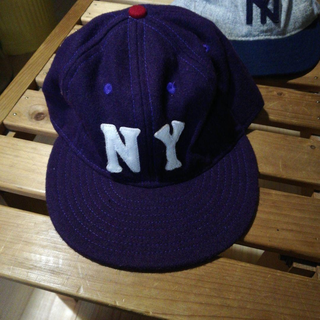 ebbets field ベースボールキャップ USA製　ウール