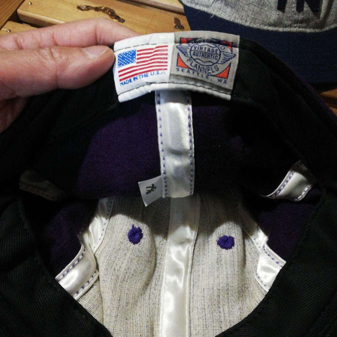 ebbets field ベースボールキャップ USA製　ウール