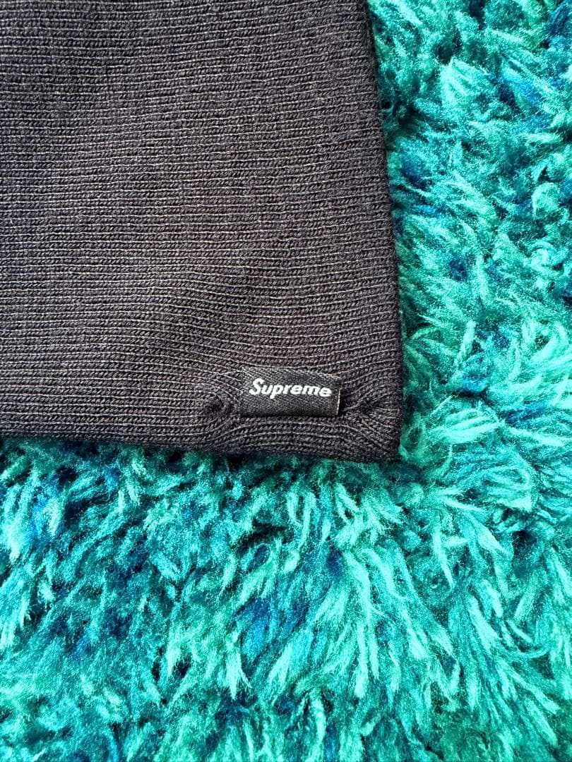 【正規品】Supreme Fine Gauge Beanie Black