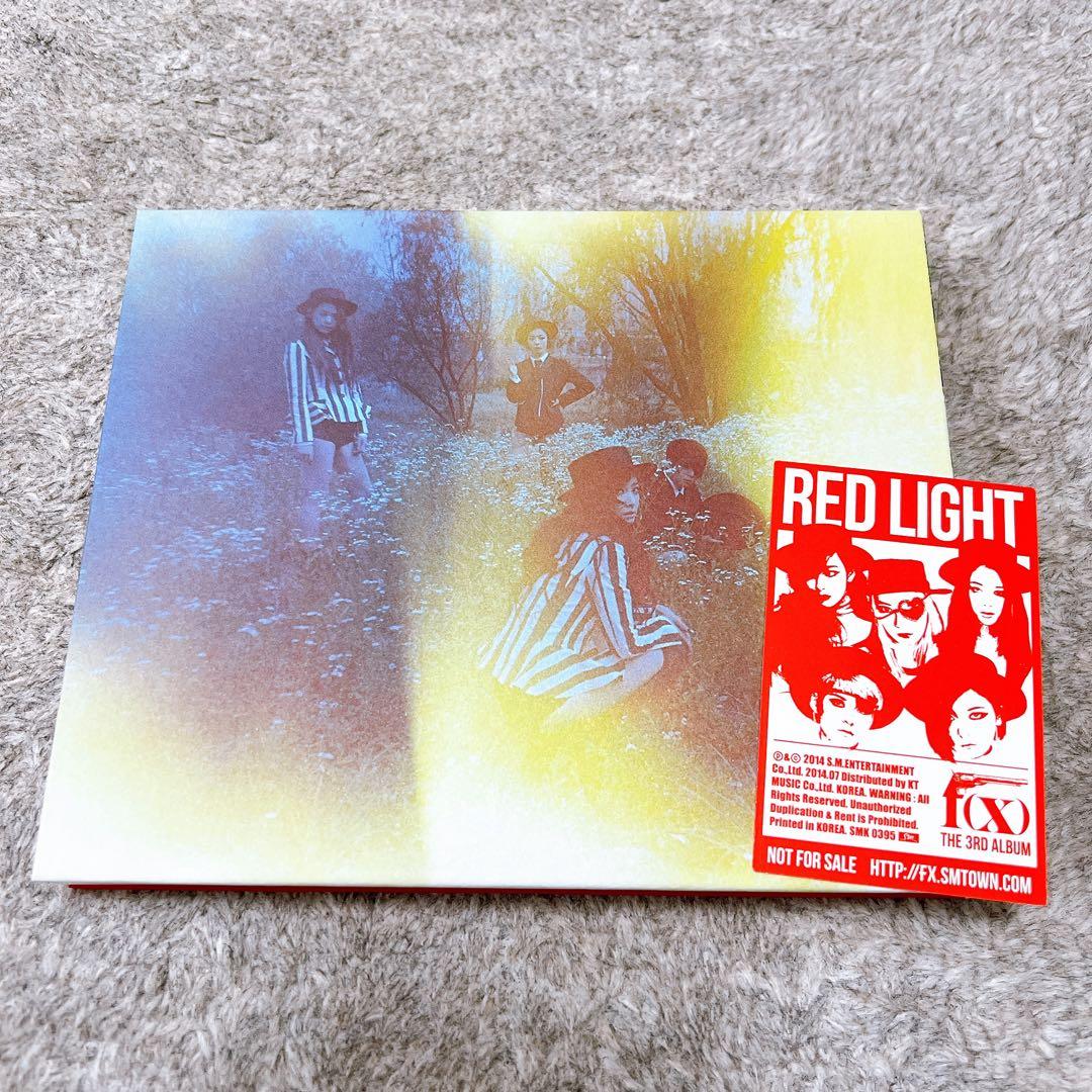 【さわ】f(x) RED LIGHT CD トレカ 全員