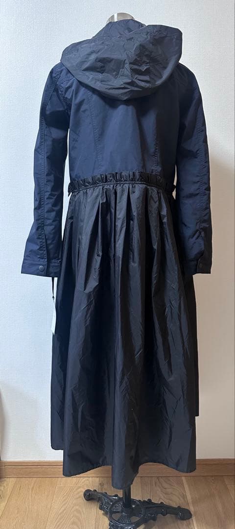 新品 DANSKIN 撥水ワンピースコート M 日本製 レインコート　ナイロン