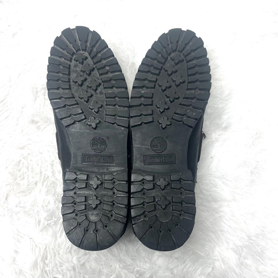 【美品】 ティンバーランド スリーアイ 29.5cm ブラック デッキシューズ