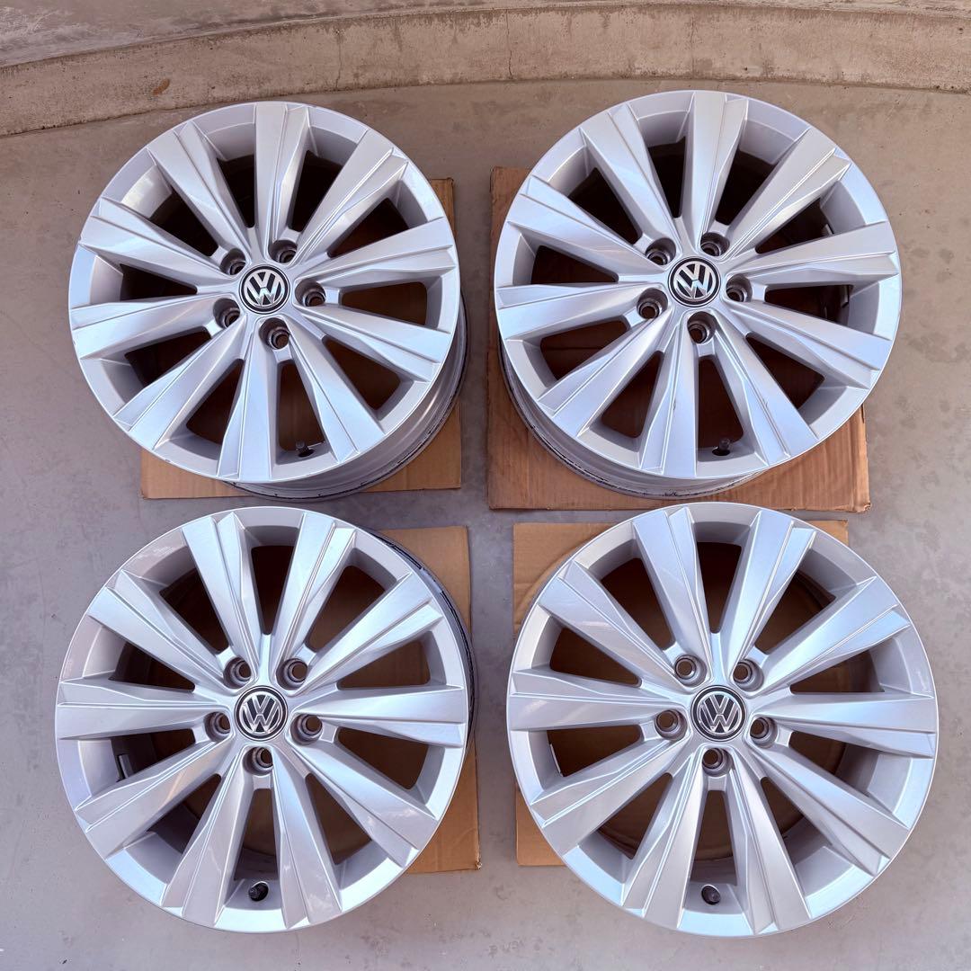 VW ポロ純正 16インチ ホイール　6.5J ＋47 5H PCD100