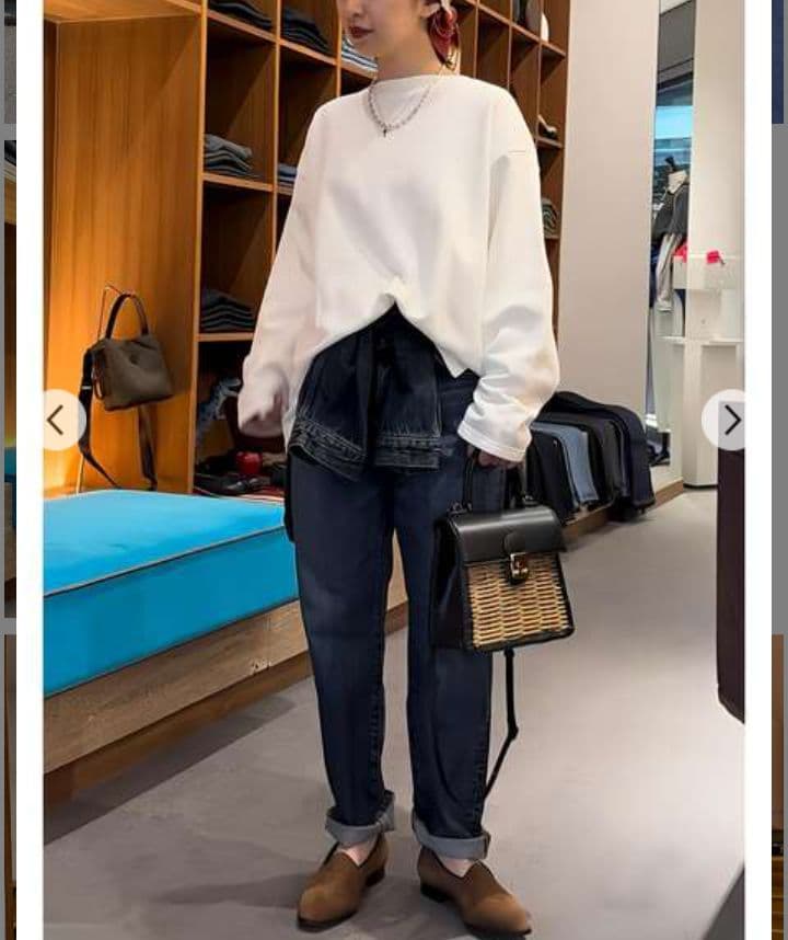 【新品未使用】THE SHINZONE GENERAL JEANS ネイビー