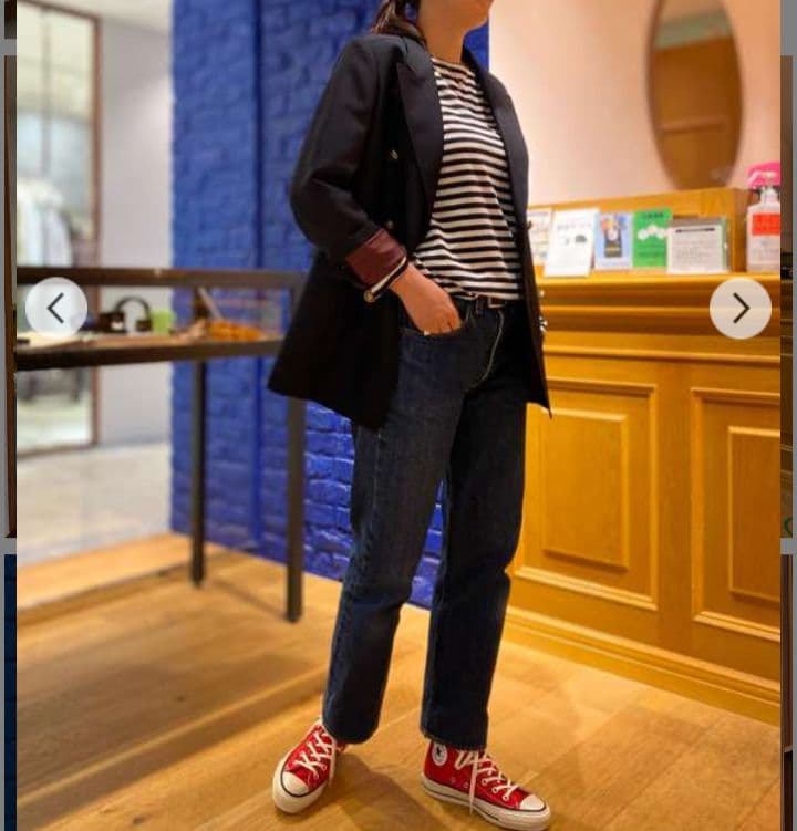 【新品未使用】THE SHINZONE GENERAL JEANS ネイビー