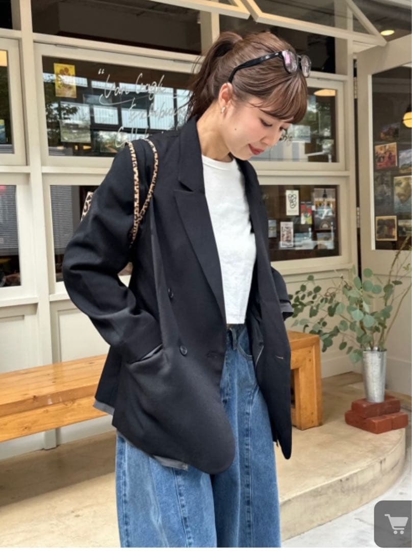 ulu select shop Layered design ジャケット　新品