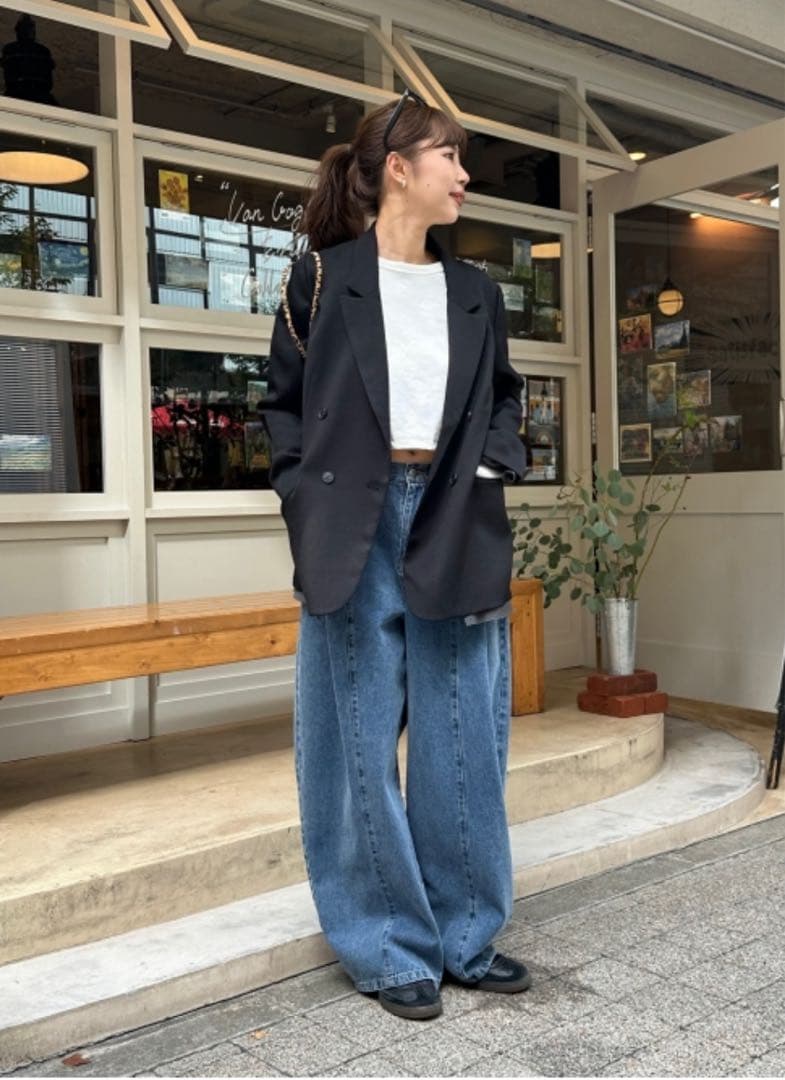 ulu select shop Layered design ジャケット　新品
