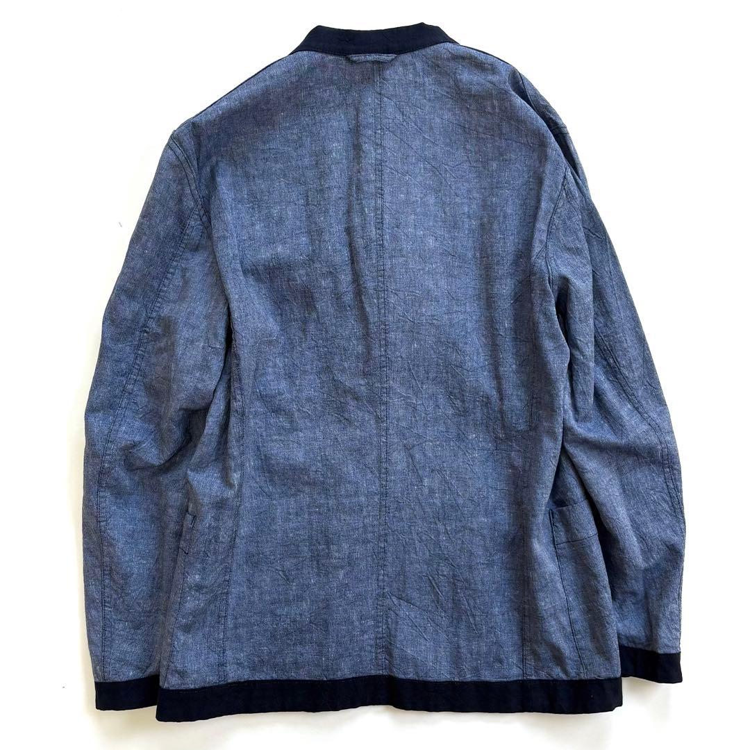 美品 ISSEY MIYAKE MEN リバーシブルテーラードジャケット 2 麻
