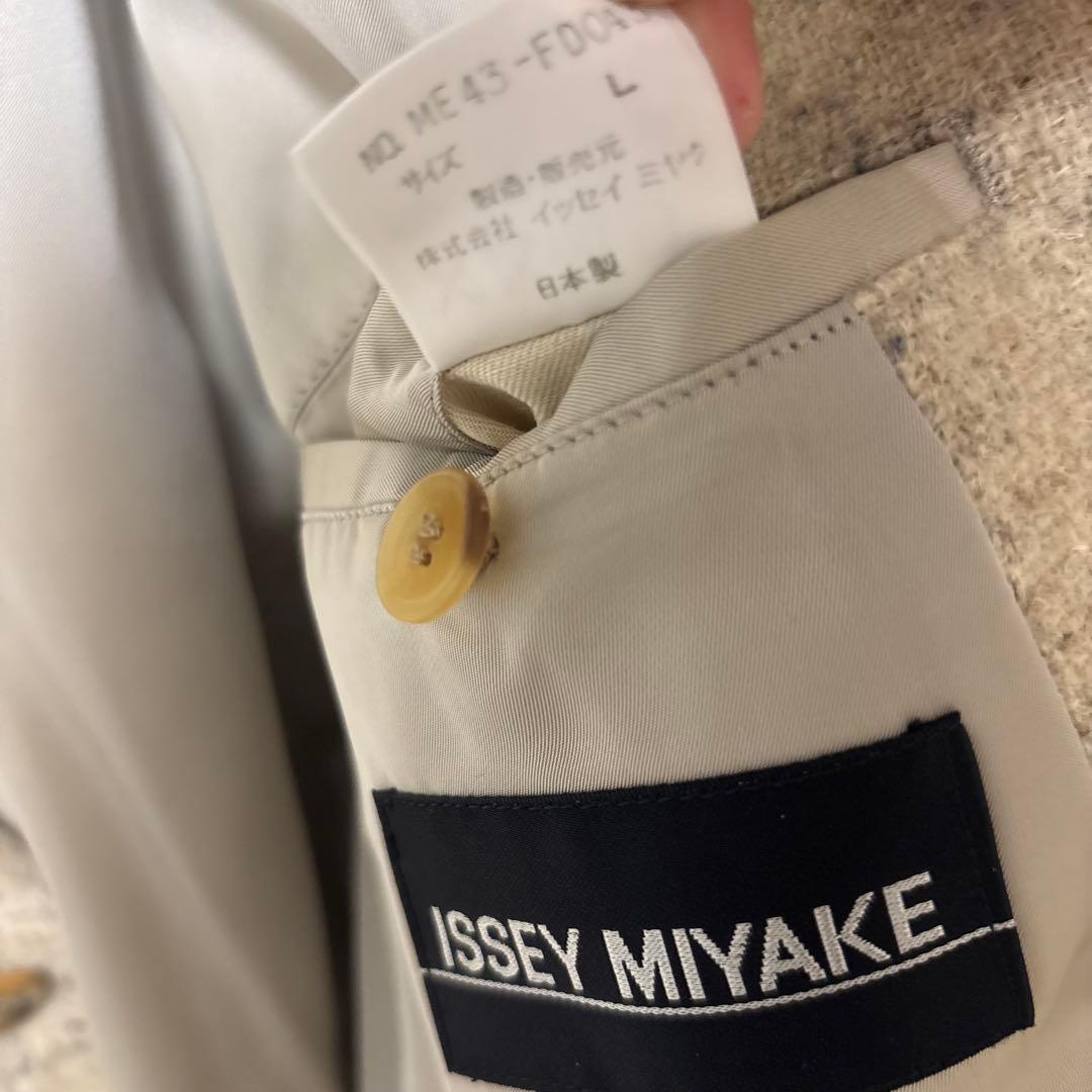 90s〜 ISSEY MIYAKE ウール ネップ テーラードジャケット