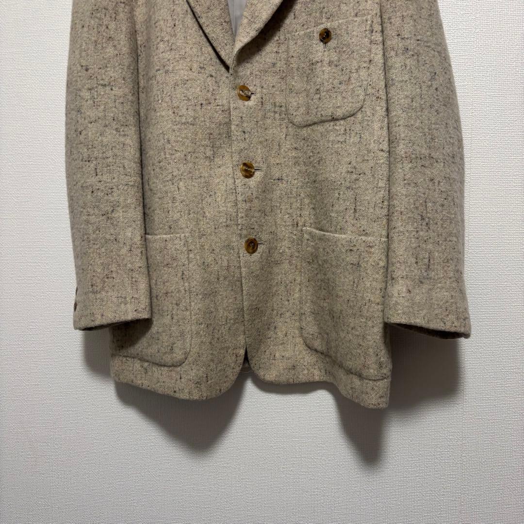 90s〜 ISSEY MIYAKE ウール ネップ テーラードジャケット
