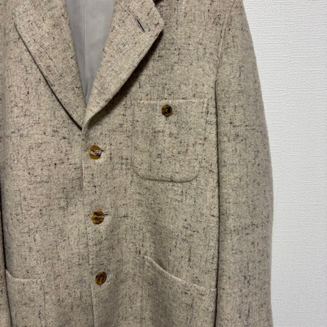 90s〜 ISSEY MIYAKE ウール ネップ テーラードジャケット