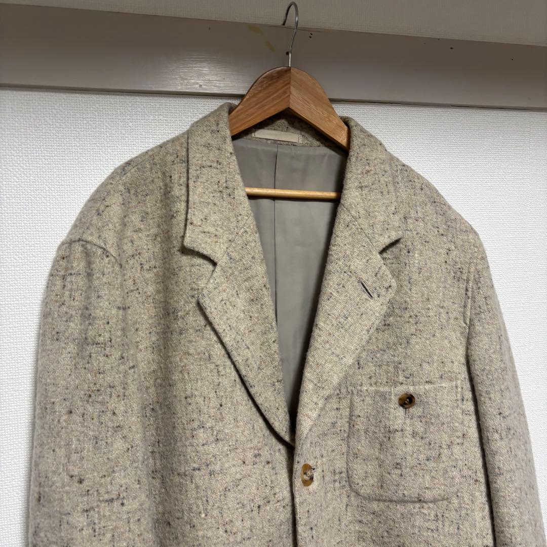 90s〜 ISSEY MIYAKE ウール ネップ テーラードジャケット