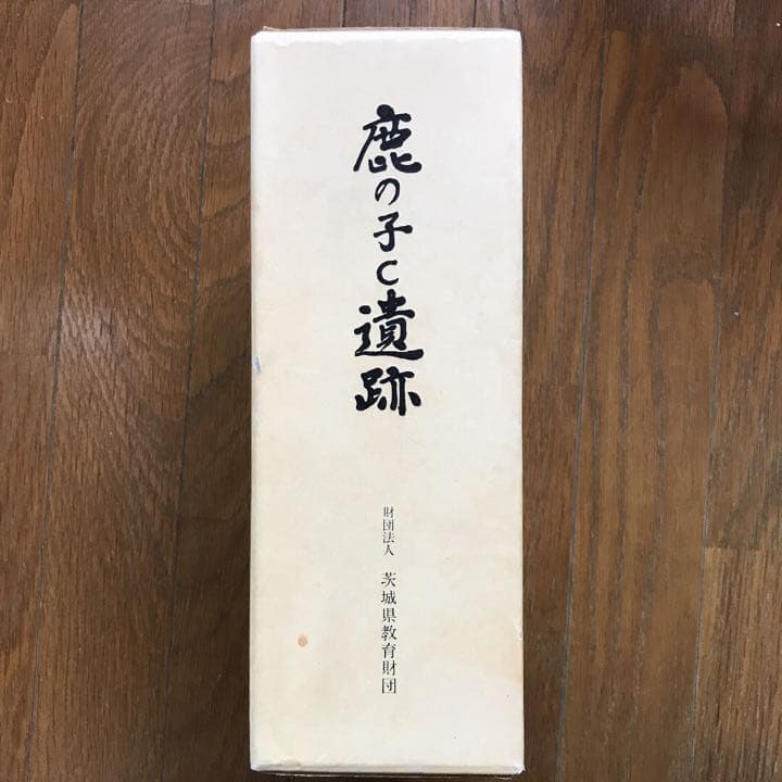 鹿の子C遺跡　茨城県教育財団文化財調査報告書　全４巻　発掘　漆紙文書　考古学
