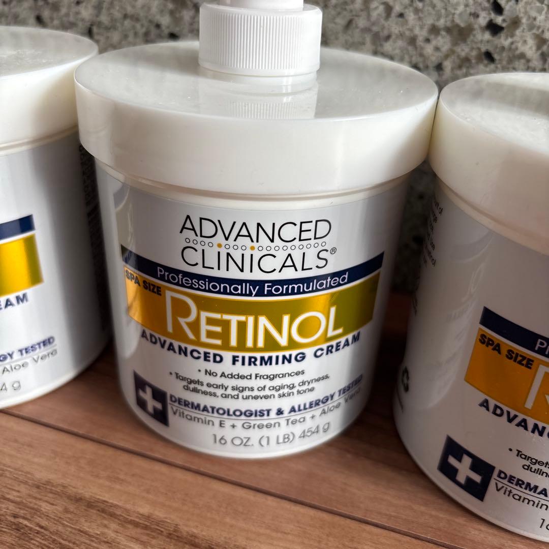 ADVANCED CLINICALS ボディクリーム４本