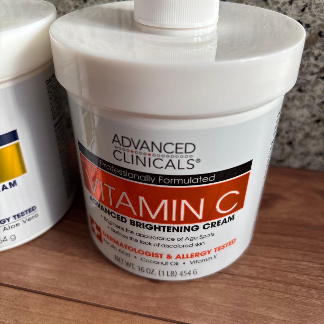 ADVANCED CLINICALS ボディクリーム４本