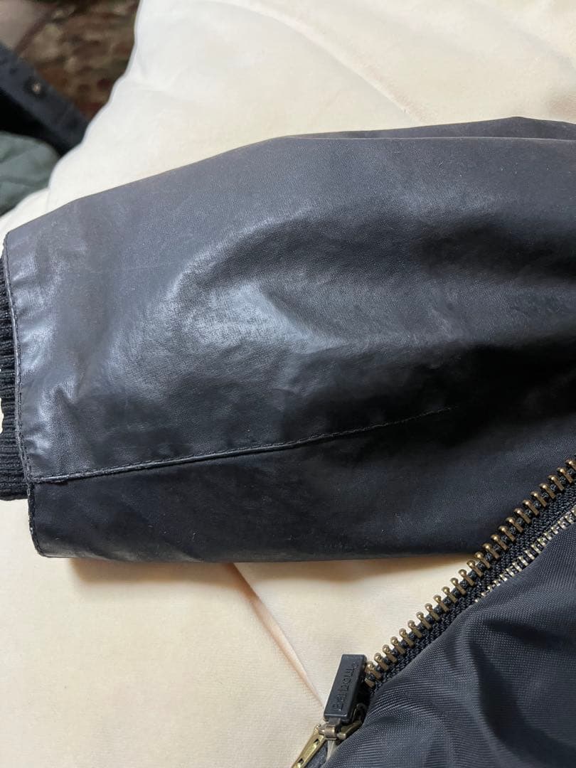 ちょびページ Barbour BEDALE ブラック ジャケット