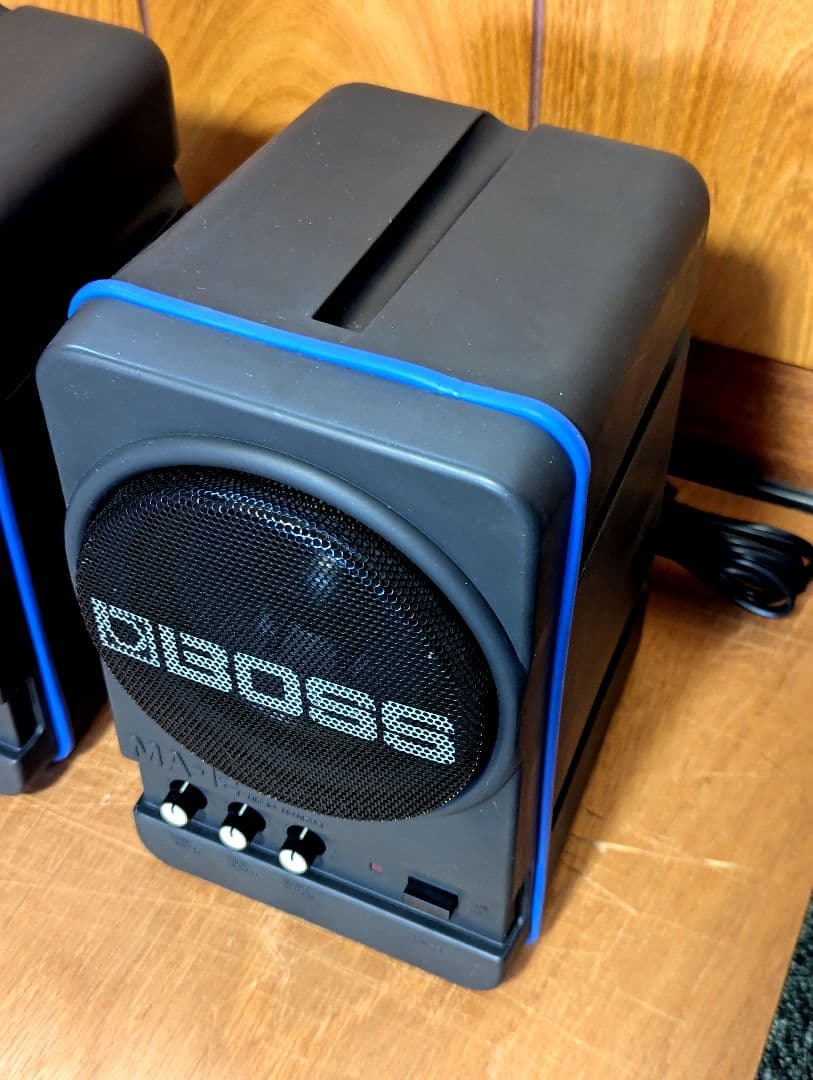 BOSS MA-12 アンプ内蔵モニタースピーカー 日本製 2台セット 動作確認