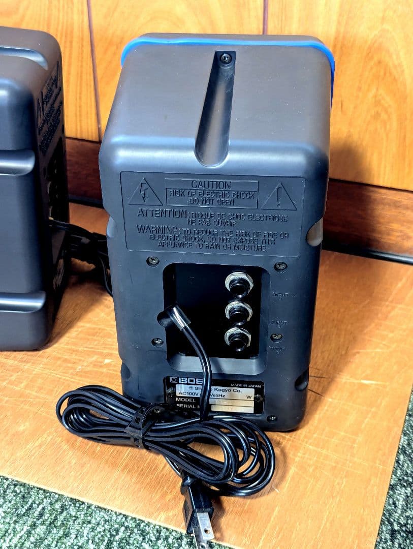 BOSS MA-12 アンプ内蔵モニタースピーカー 日本製 2台セット 動作確認