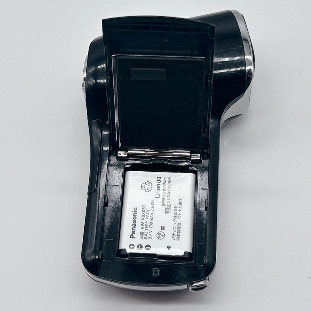 【美品】 Panasonic HX-WA10 防水ビデオカメラ　ブラック