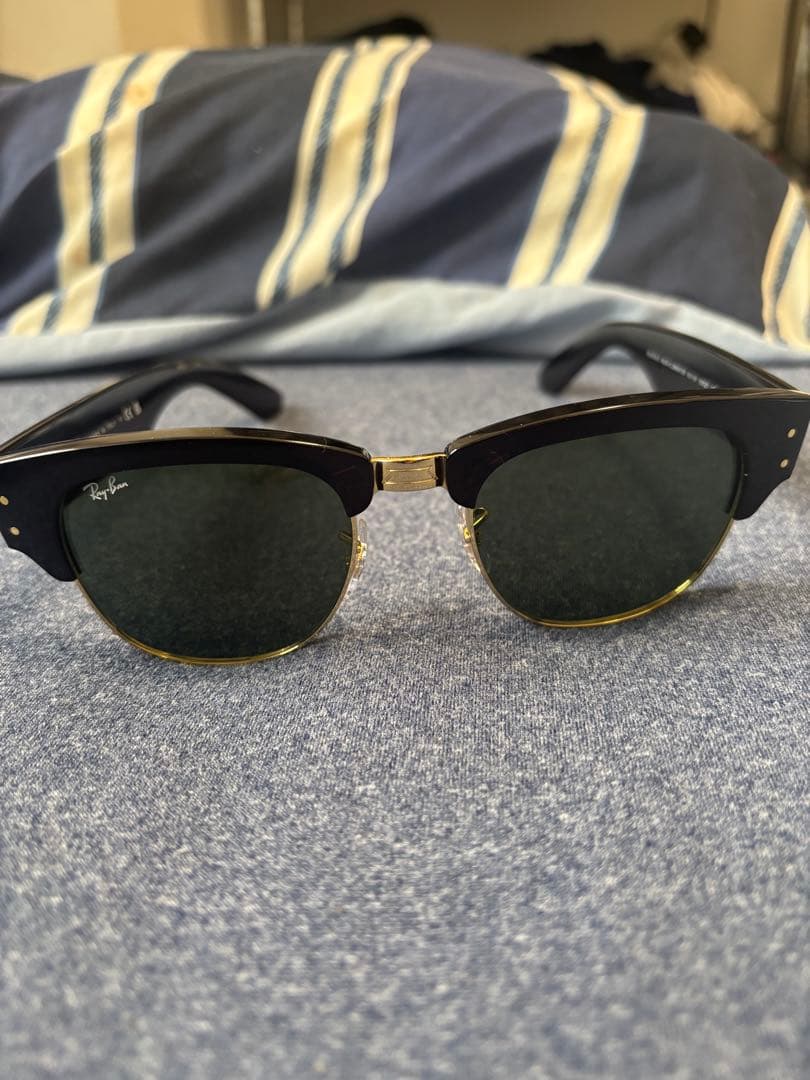 【値下げ対応可】Ray-Ban ブラック キャットアイ サングラス