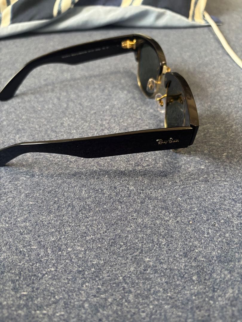 【値下げ対応可】Ray-Ban ブラック キャットアイ サングラス