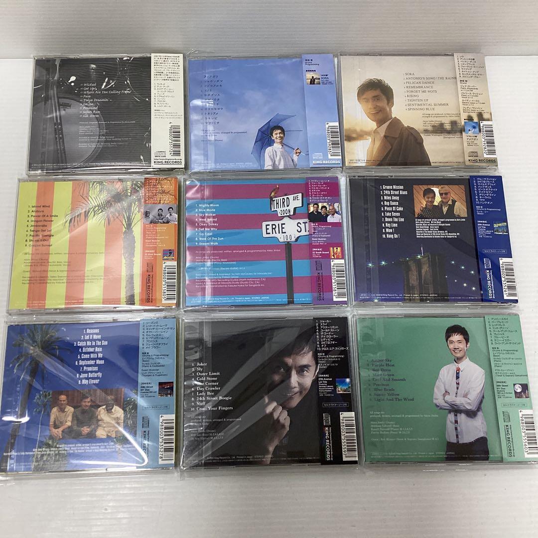神保彰 CD 30枚 DVD 6枚 まとめ セット カシオペア ドラム 帯付き