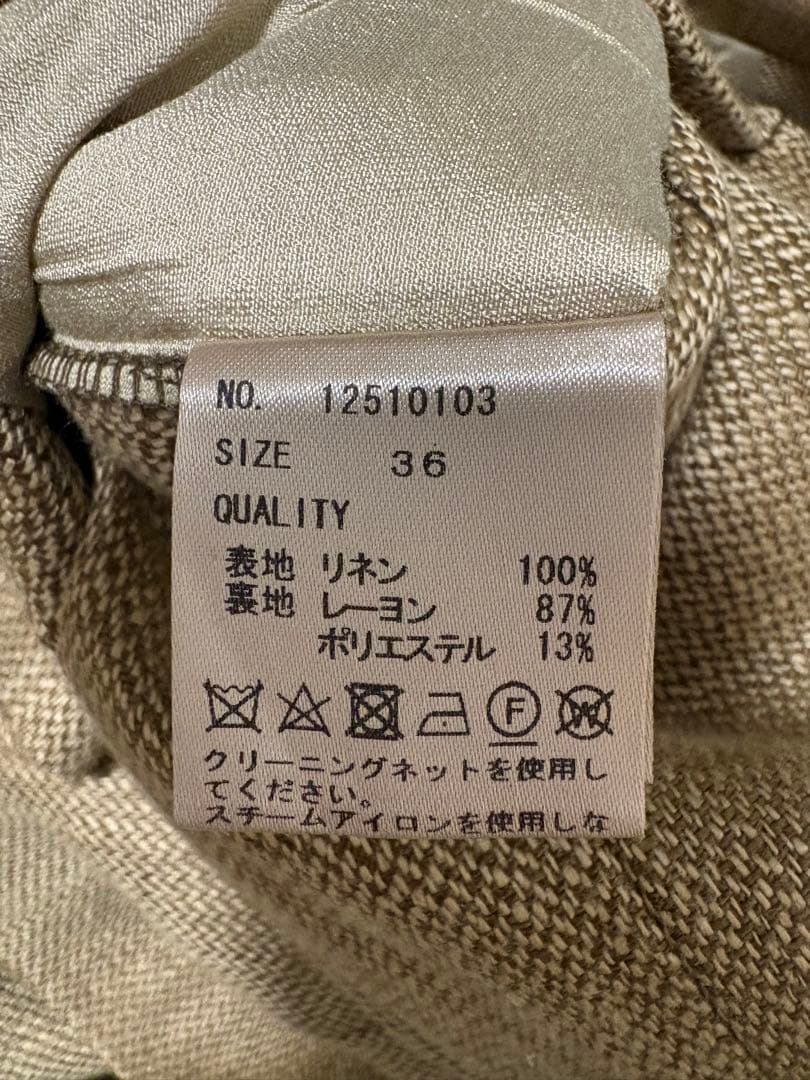 nocci TODAYFUL／Boyfriend Linen Jacket