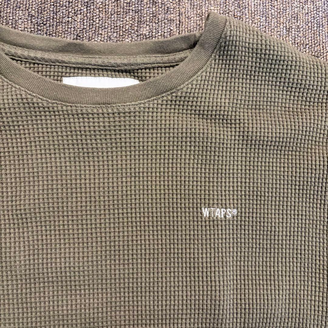 wtaps 211ATDT-CSM28 ワッフル　サーマル　ロンT