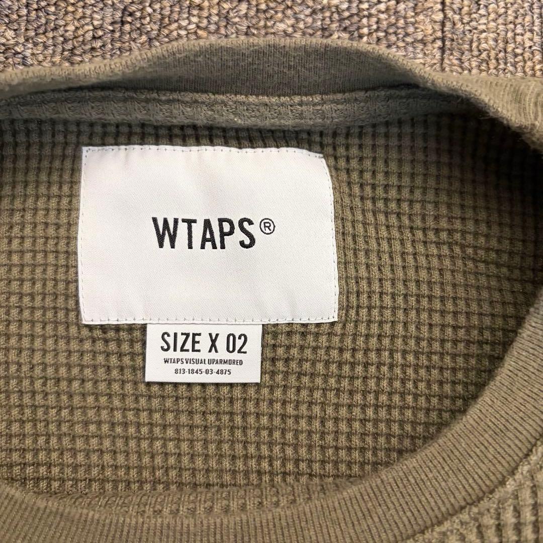 wtaps 211ATDT-CSM28 ワッフル　サーマル　ロンT