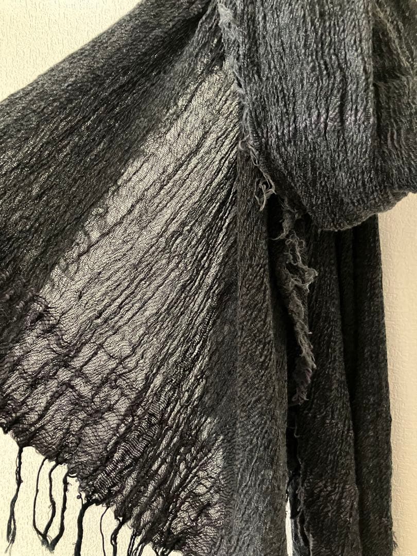小物 tamaki niime roots shawl big / cotton b