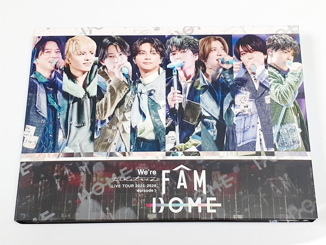 timelesz LIVE TOUR FAM DOME 初回限定盤 DVD
