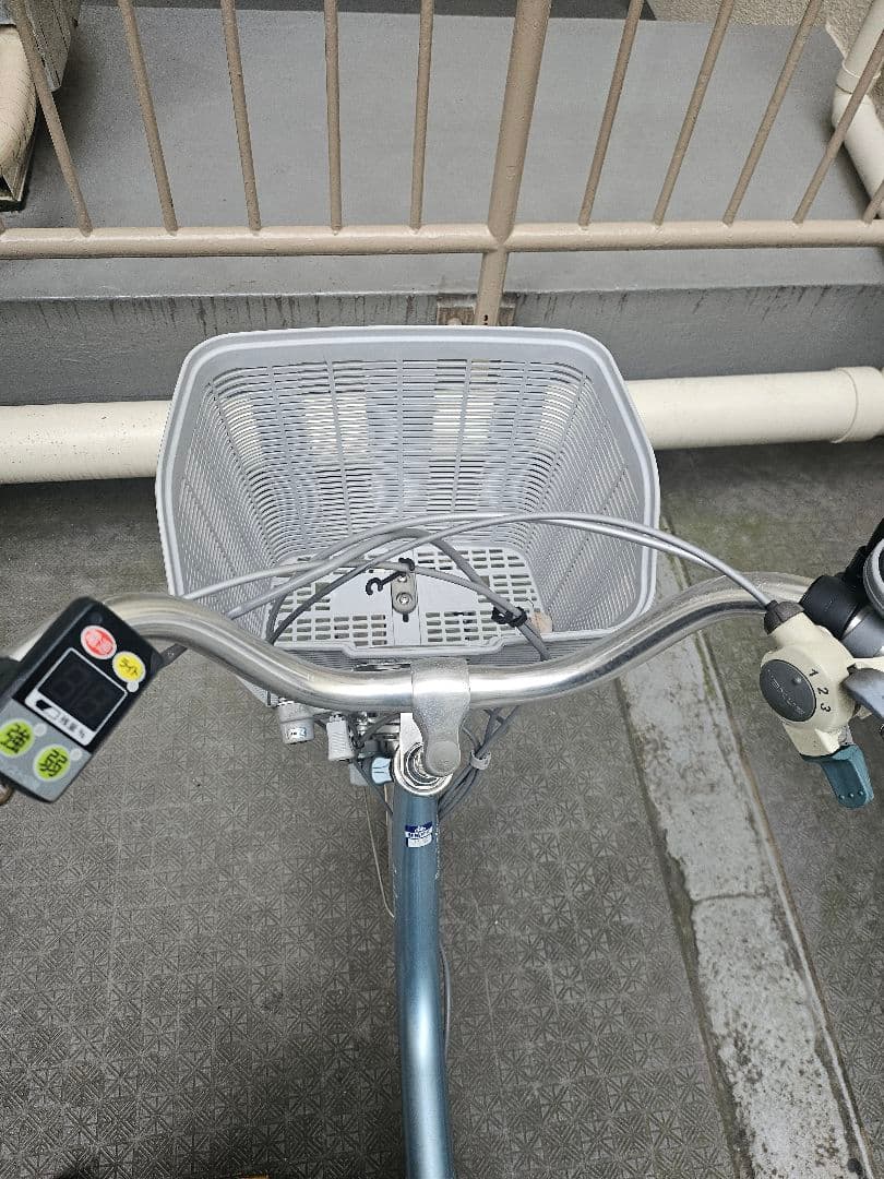 BRIDGESTONE Assist 電動アシスト三輪車 水色