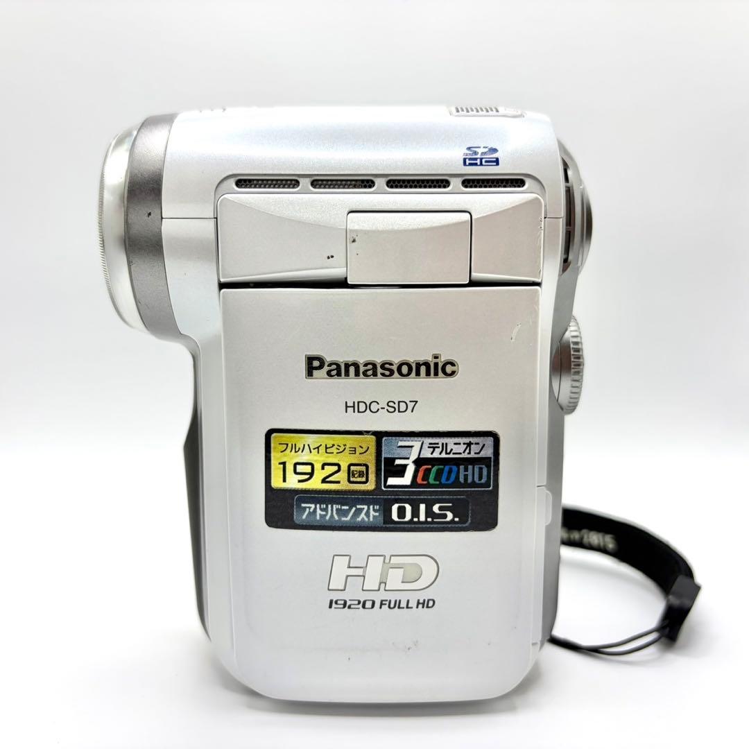 【動作品】Panasonic HDC-SD7 デジタルビデオカメラ フルHD
