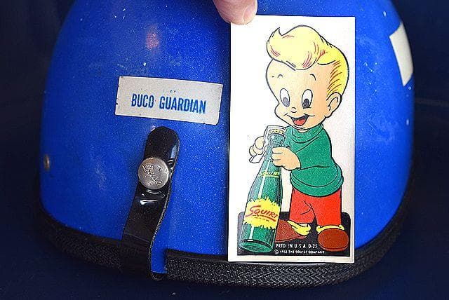 レア 50’s SQUIRT スクワート ボーイ ビンテージ 水貼り デカール